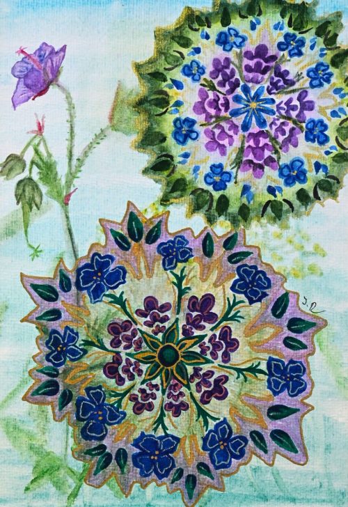 Blumenmandala