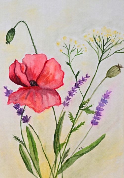 Blumenzierde