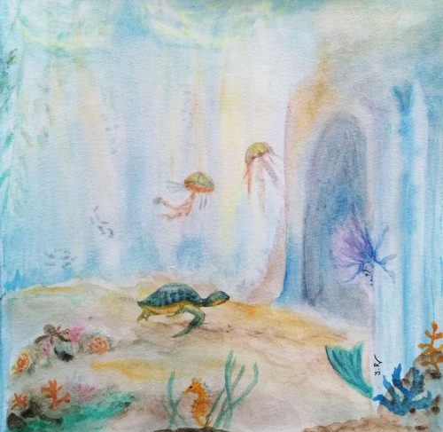 Tief unten im Meer