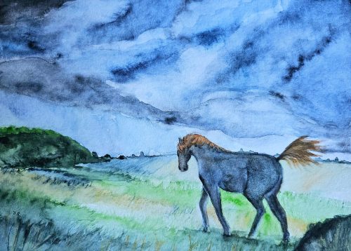 Weg in den Sturm