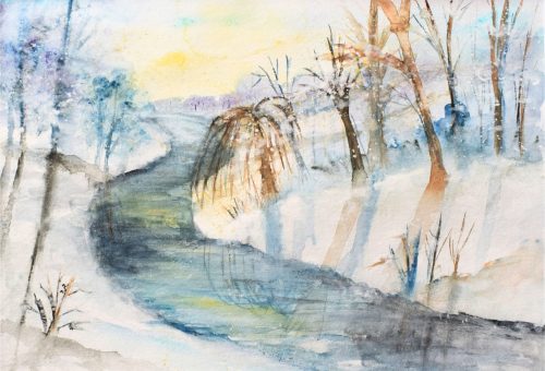 Winterfarbspiel